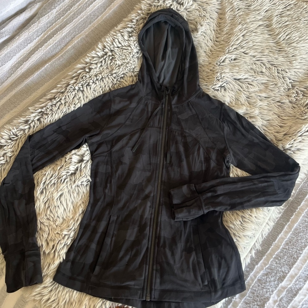 COPY - Lululemon jacket, camo color , size 8